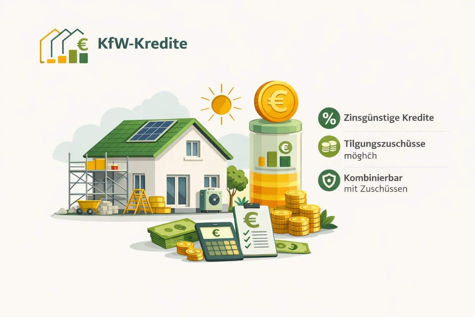 KfW Kredit energetische Sanierung